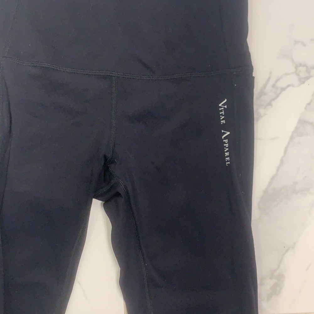 Vitae Apparel Black Leggings